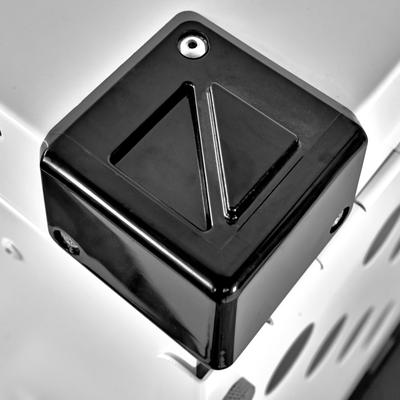 Show full view: K9 Kennel Boss Heavy Duty Collapsible Dog Crate, White, Large slide 6 of 11