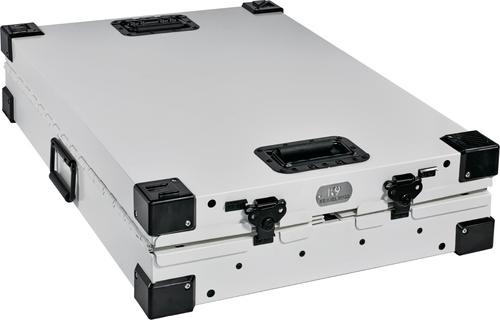 Show full view: K9 Kennel Boss Heavy Duty Collapsible Dog Crate, White, Medium slide 5 of 11