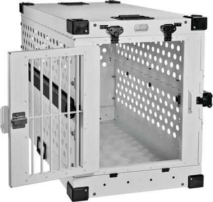 Show full view: K9 Kennel Boss Heavy Duty Collapsible Dog Crate, White, Medium slide 2 of 11