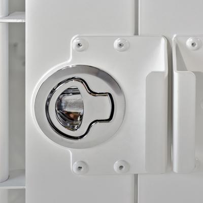 Show full view: K9 Kennel Boss Heavy Duty Collapsible Dog Crate, White, Medium slide 6 of 11