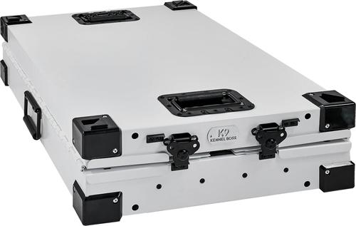 Show full view: K9 Kennel Boss Heavy Duty Collapsible Dog Crate, White, Small slide 4 of 11