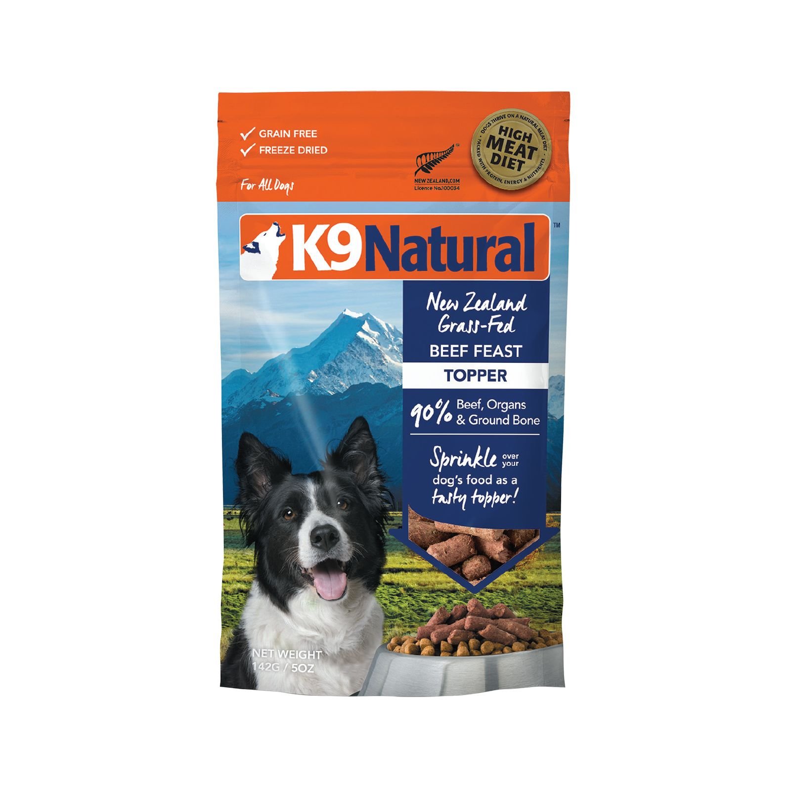 Product Reviews for K9 NATURAL Beef Feast Freeze-Dried Dog Food Topper