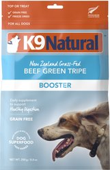 K9 Natural Beef Green Tripe Booster Digestive Supplement for Dogs, 8.8-oz bag