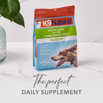 K9 NATURAL Beef Green Tripe Booster Digestive Supplement for Dogs
