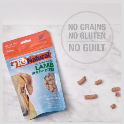 Show full view: K9 Natural Beef Lung Protein Bites Air-Dried Dog Treats, 2.1-oz bag slide 6 of 11