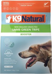 K9 Natural Lamb Green Tripe Booster Digestive Supplement for Dogs, 1.5-lb bag