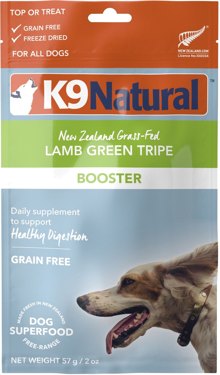 K9 Natural Lamb Green Tripe Booster Digestive Supplement for Dogs