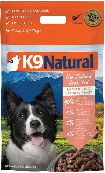※新品未開封 K9 Natural  Lamb & King Salmon K9 NATURAL Lamb & King Salmon Grain-Free Freeze-Dried Dog