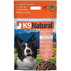 大割引 & Lamb NATURAL K9 King Dog Freeze-Dried Grain-Free Salmon ドッグフード