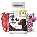 K9 Select Beef Flavored Milk Thistle Dog Liver Supplement, 60 count