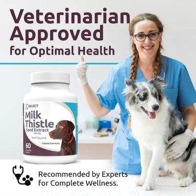 Show full view: K9 Select Beef Flavored Milk Thistle Dog Liver Supplement, 60 count slide 8 of 9