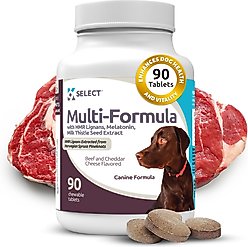 K9 Select HMR Multi-Formula Beef Flavor Dog Hormone Supplement, 30 mg, 90 count