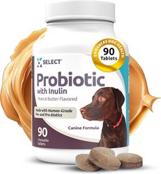 K9 Select Inulin Probiotic for Dogs, 90 count