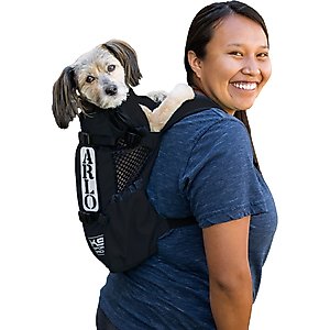 K9 Sport Sack Air 2 Forward Facing Dog Carrier Backpack, Jet Black, Large