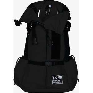 K9 Sport Sack Air 2 Forward Facing Dog Carrier Backpack, Jet Black, Large