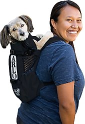 K9 Sport Sack Air 2 Forward Facing Dog Carrier Backpack, Jet Black, Small