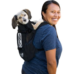 K9 Sport Sack Air 2 Forward Facing Dog Carrier Backpack, Jet Black, Small