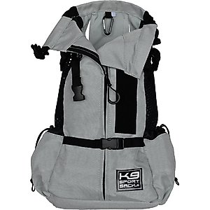 K9 Sport Sack Air 2 Forward Facing Dog Carrier Backpack, Light Grey, Large
