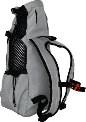 Show full view: K9 Sport Sack Air 2 Forward Facing Dog Carrier Backpack, Light Grey, Large slide 7 of 9
