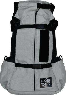 Show full view: K9 Sport Sack Air 2 Forward Facing Dog Carrier Backpack, Light Grey, Small slide 2 of 9