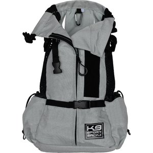 K9 Sport Sack Air 2 Forward Facing Dog Carrier Backpack, Light Grey, X-Small