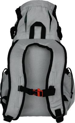 Show full view: K9 Sport Sack Air 2 Forward Facing Dog Carrier Backpack, Light Grey, X-Small slide 6 of 9