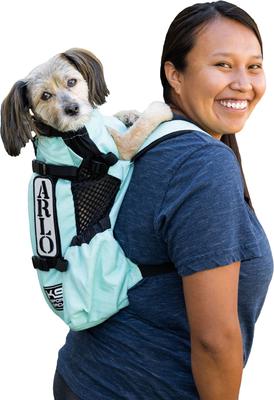 Show full view: K9 Sport Sack Air 2 Forward Facing Dog Carrier Backpack, Summer Mint, Medium slide 1 of 9