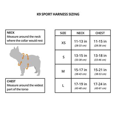 Show full view: K9 Sport Sack Dog Harness, Orange, Medium slide 10 of 10