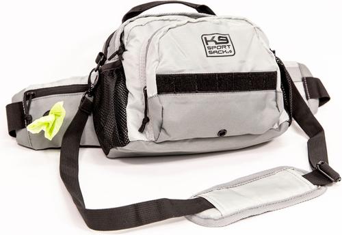 Show full view: K9 Sport Sack K9 Kompanion Walking Dog Supply Bag Accessory with Leash, One Size, Glacier Gray slide 3 of 8