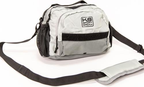 Show full view: K9 Sport Sack K9 Kompanion Walking Dog Supply Bag Accessory with Leash, One Size, Glacier Gray slide 4 of 8