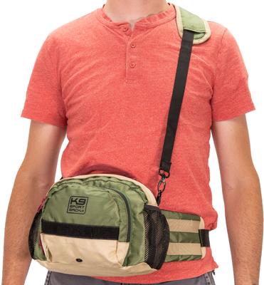 Show full view: K9 Sport Sack K9 Kompanion Walking Dog Supply Bag Accessory with Leash, One Size, Safari Green slide 1 of 8
