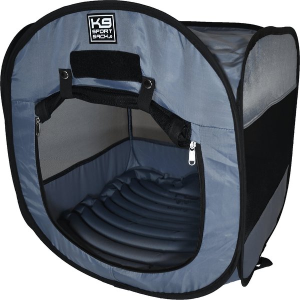 K9 Sport Sack Kennel Pop-Up Dog & Cat Tent, Grey