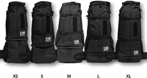 Show full view: K9 Sport Sack KNAVIGATE Forward Facing Backpack Dog Carrier, Black, Large slide 7 of 11