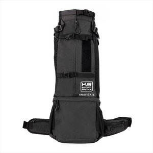 K9 SPORT SACK Walk-On Packable Backpack Dog Carrier, Orange, Large