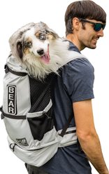 K9 Sport Sack KNAVIGATE Forward Facing Backpack Dog Carrier, Grey, Large 