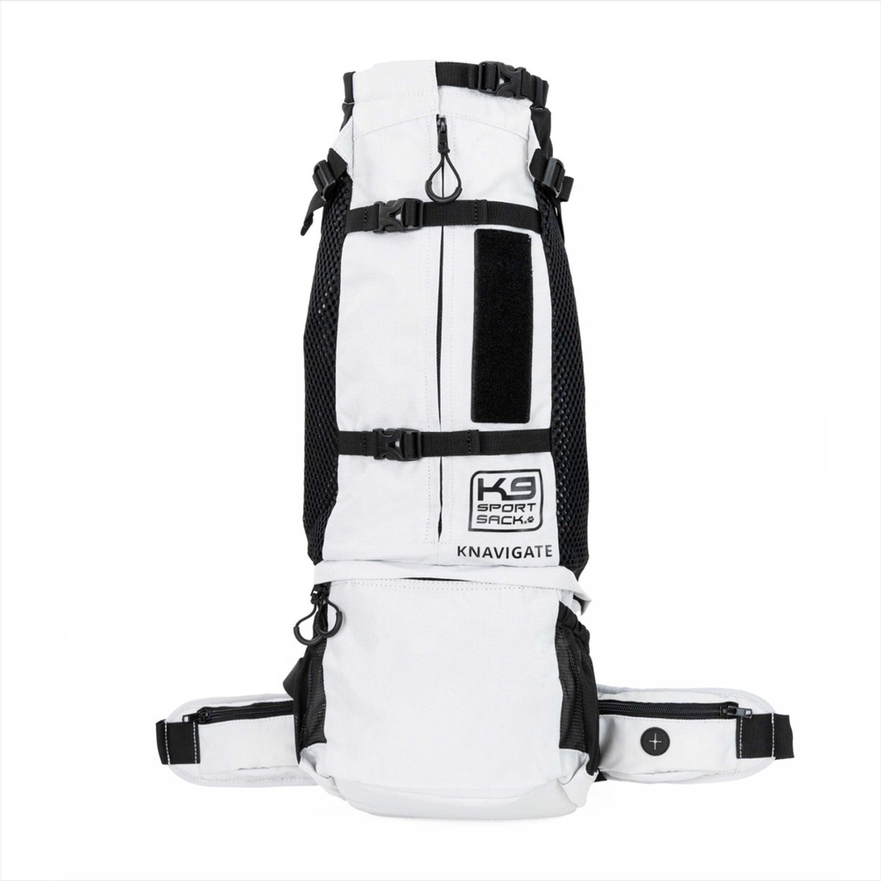 K9 Sport Sack KNAVIGATE Forward Facing Backpack Dog Carrier, Grey, X-Small