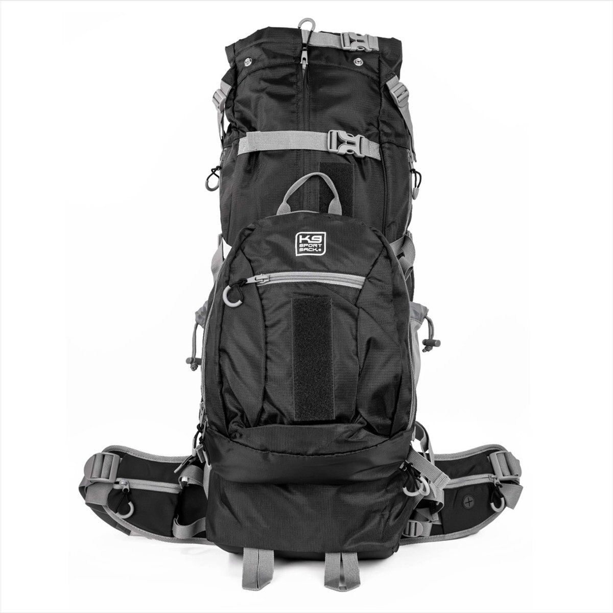 K9 Sport Sack Kolossus Forward Facing Dog Carrier Backpack, Black, XX-Large