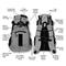 Show in main carousel: K9 Sport Sack Plus 2 Forward Facing Dog Carrier Backpack, Grey, Small slide 4 of 12