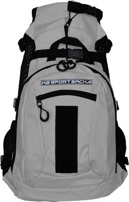 Show full view: K9 Sport Sack Plus 2 Forward Facing Dog Carrier Backpack, Grey, Small slide 5 of 12