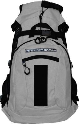 Show full view: K9 Sport Sack Plus 2 Forward Facing Dog Carrier Backpack, Grey, Small slide 10 of 12