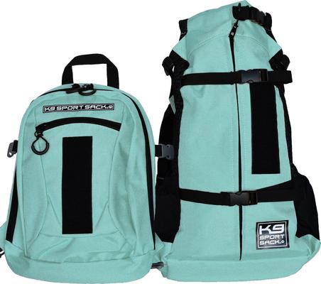 Show full view: K9 Sport Sack Plus 2 Forward Facing Dog Carrier Backpack, Mint, Small slide 6 of 12