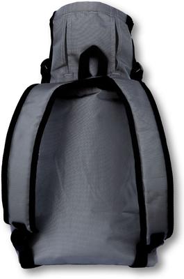 Show full view: K9 Sport Sack Trainer Forward Facing Dog Carrier Backpack, Grey, Medium slide 4 of 11
