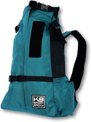 Show full view: K9 Sport Sack Trainer Forward Facing Dog Carrier Backpack, Turquiose, Medium slide 6 of 10