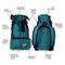 Show in main carousel: K9 Sport Sack Trainer Forward Facing Dog Carrier Backpack, Turquiose, X-Small slide 6 of 11