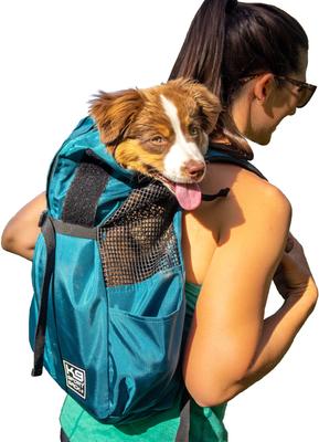 Show full view: K9 Sport Sack Trainer Forward Facing Dog Carrier Backpack, Turquiose, X-Small slide 8 of 11