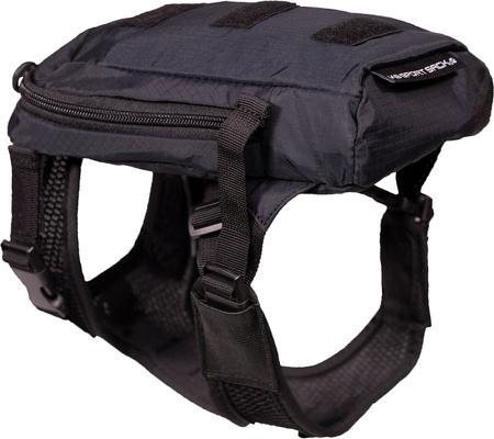Show full view: K9 Sport Sack Walk-On Packable Backpack Dog Carrier, Black, Medium slide 4 of 9