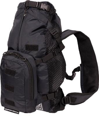 Show full view: K9 Sport Sack Walk-On Packable Backpack Dog Carrier, Black, Medium slide 5 of 9