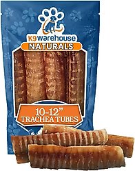 K9warehouse 10 to 12-in Trachea Tubes Dog Treats, 6 count