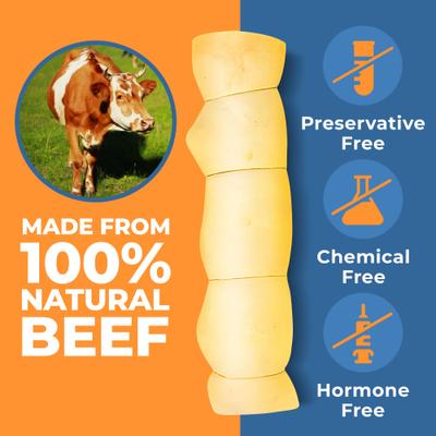 Show full view: K9warehouse Beef Cheek Rolls 9 to 11-in Dog Treats, 3 count slide 3 of 5