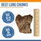 Show in main carousel: K9warehouse Beef Chunks Natural Dog Treats, 5-oz bag slide 3 of 7